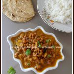 Thattapayaru/ Karamani Kuzhambu | Red Cow peas Gravy