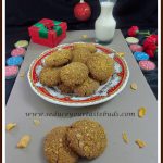 Eggless Chocolate Cornflakes Cookies
