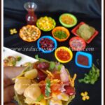 Baked Palak Puri Chaat | Healthy Chaat