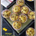 Eggless Mango Chocolate Chip Cupcakes | Baking with Fruits
