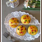 Eggless Butterless Tutti Frutti Custard Powder Cupcakes | Baking With Fruits