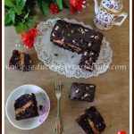 Eggless Cream Biscuit Brownies | Surprise Inside Cake