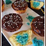 Eggless Hidden Heart Cupcakes | Surprise Inside Cake | Twice Baked Cake