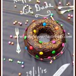 Eggless Rainbow Bundt Cake | Surprise Inside Cake