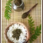 Coconut and Curry Leaves Chutney Powder