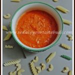 Roasted Red Bell Pepper Pasta Sauce