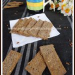Baked Flaxmeal Whole Wheat Crisps