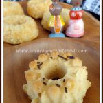 Eggless Butterless Coconut Mini Bundt Cake