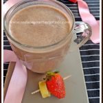 Chocolate Banana and Strawberry Shake