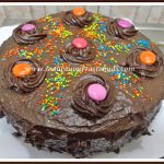 Eggless Chocolate Cake with Chocolate Frosting