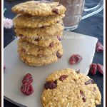 Eggless Butterless Oats Cranberry Cookies | Heathy Cookie Recipe