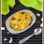 Poondu Sevai | Garlic Flavored Rice Noodles