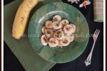 Balehannu Kosambari | Sweet and Savory Banana Salad