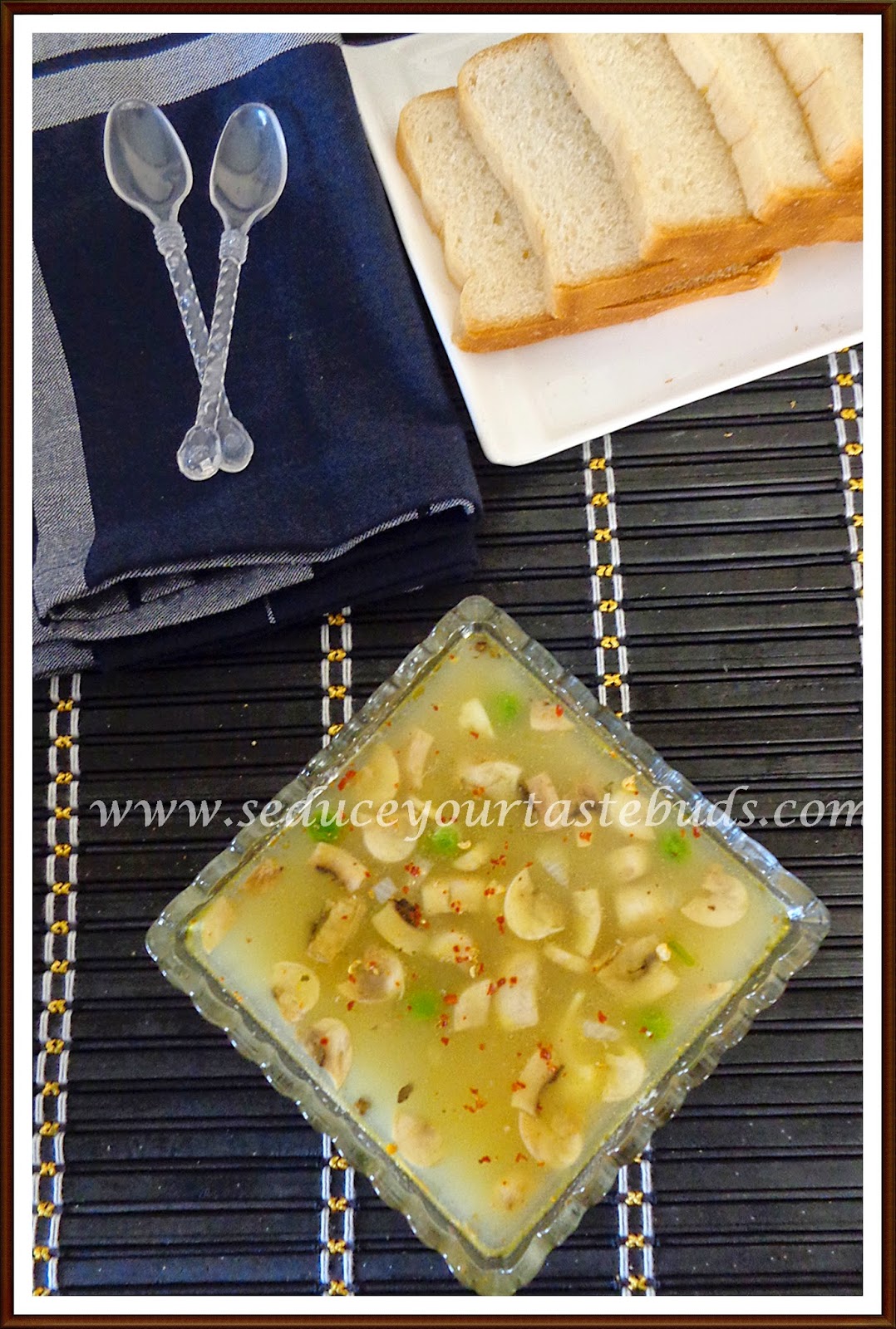 Vegetable Clear Soup  #MonsoonMojo2