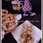 Bellpepper and Paneer Stuffed Lattice Bread | #BreadBakers