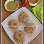 Instant Poha Idli | Aval Idli | Avalakki Idli [No Fermentation Idli]