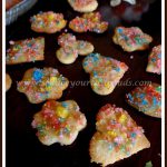 Eggless Peppermint Flavored Sugar Cookies | Easy Christmas Bakes