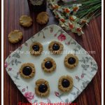 Eggless Butterless Peanutbutter – Jam Thumbprint Cookies