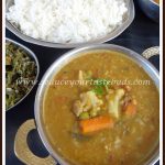 Quick Sambar in Pressure Cooker