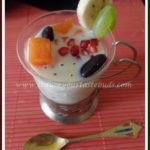 Vanilla flavored Quinoa Basil Seed Breakfast Pudding
