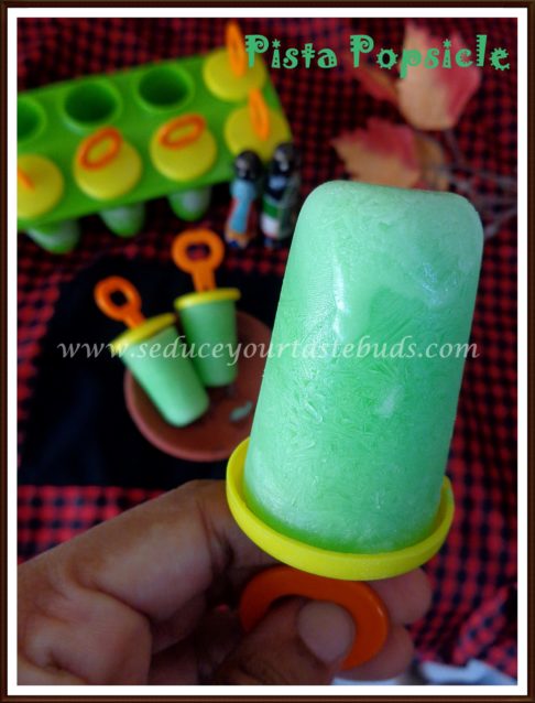 How to make pista popsicle