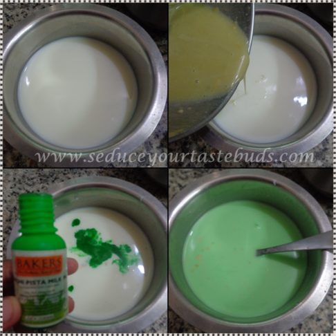 How to make pista popsicle