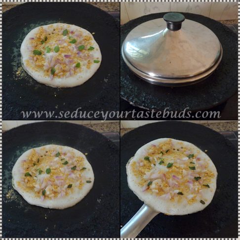 Onion Podi Uthappam Recipe