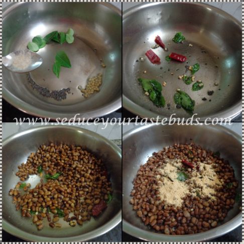 Instant Kaaramani / Thatta Payaru / Cowpea Sundal Recipe