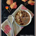 Oats Chocolate Smoothie Bowl Recipe