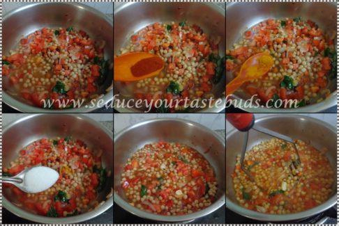 Soya Granules & Tomato Rice