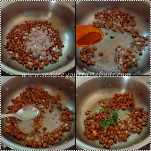 Bangalore Style Spicy Peanuts Recipe