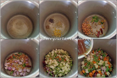 Little Millet [Samai] Sambar Sadham Recipe