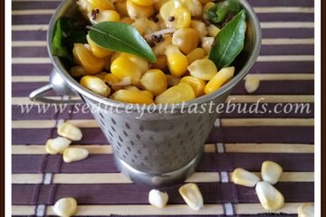 Sweet Corn Sundal Recipe