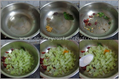 Chow Chow Palya |Chayote Squash Stir-fry Recipe