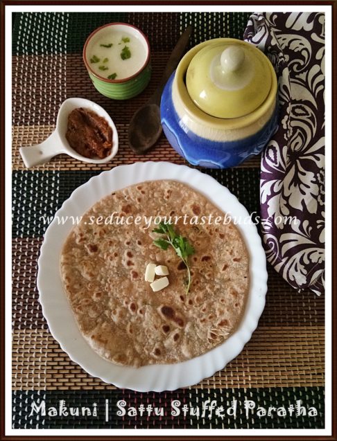 Makuni Recipe | Bihari Sattu Stuffed Paratha Recipe