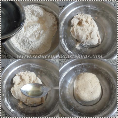 Papad and Capsicum Stuffed Paratha Recipe