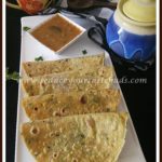 Winter Melon Paratha Recipe