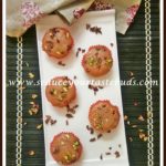 Eggless Rooh Afza Cupcake Recipe