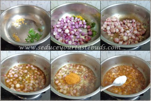 Chinna Vengaya [Shallots] Sambar Recipe