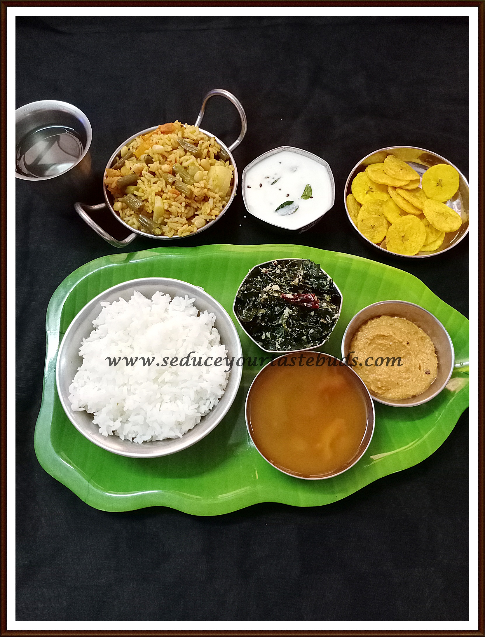 Sample of a weekend lunch menu