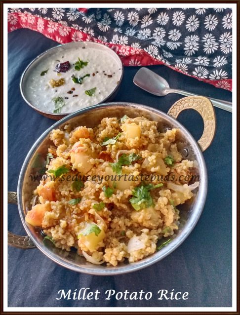 Millet Potato Rice Recipe