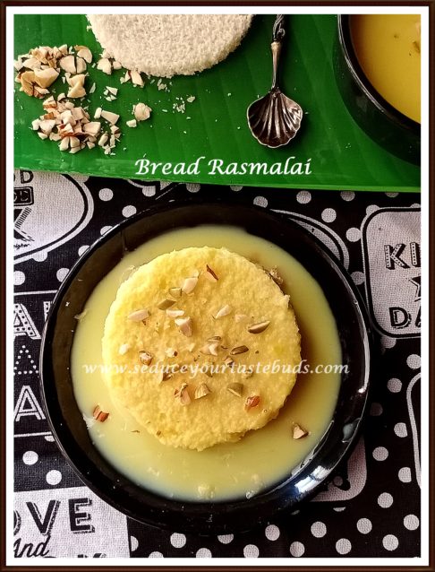 Bread Rasmalai Recipe 1