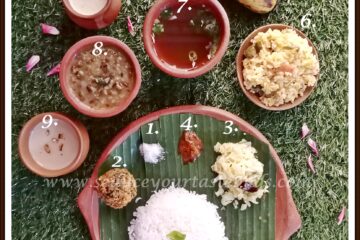 Lunch Series #24-Kongunadu Style Thali Meals