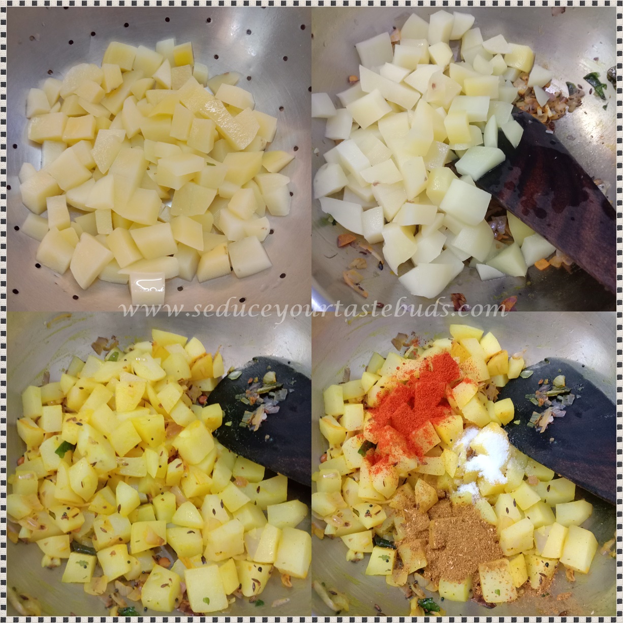 Simple Potato Curry Recipe - Seduce Your Tastebuds...